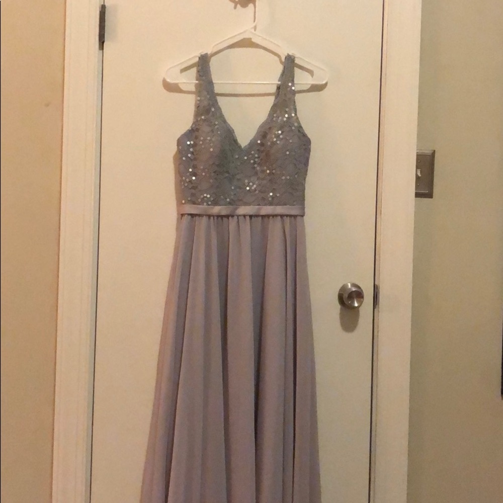 Light grey gown/ final sale!!!